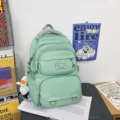 Pánsky textilný batoh s logom a prednými vreckami na zips