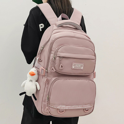 Pánsky textilný batoh s logom a prednými vreckami na zips