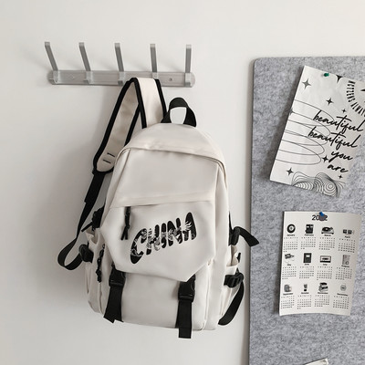 Muški tekstilni ruksak sa natpisom