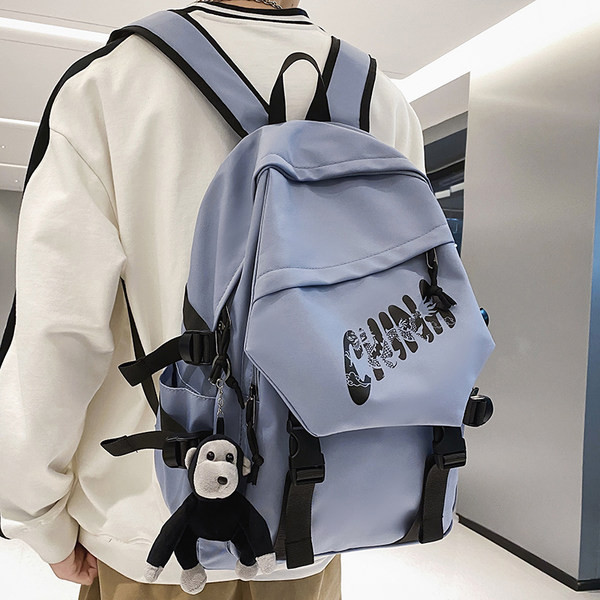 Muški tekstilni ruksak sa natpisom