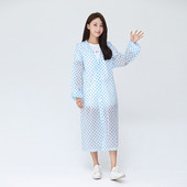 Dámsky nový štýlový priehľadný pršiplášť, zahustený vonkajší pončo pre dospelých, nepremokavý, roztomilý kreslený potlač, priehľadná pršiplášťová bunda