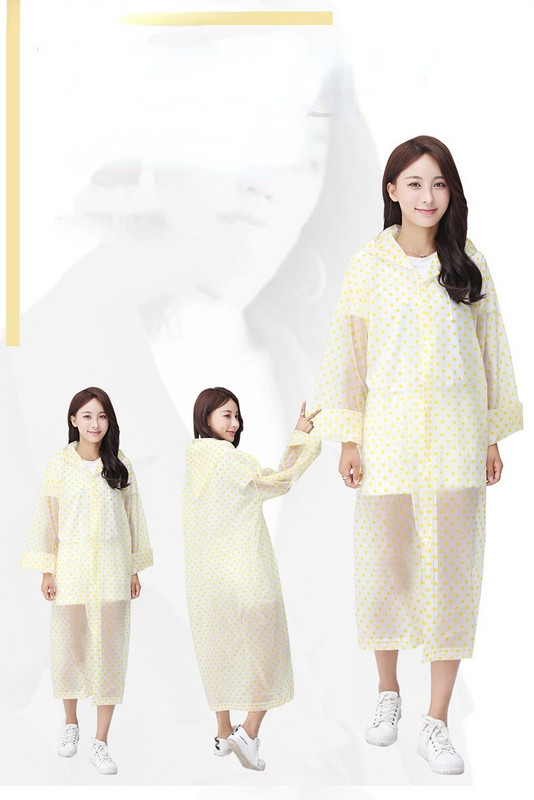 Dámsky nový štýlový priehľadný pršiplášť, zahustený vonkajší pončo pre dospelých, nepremokavý, roztomilý kreslený potlač, priehľadná pršiplášťová bunda