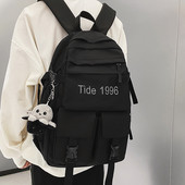 Pánsky batoh s veľkým priehradkou a nápisom