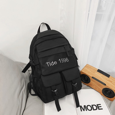 Pánsky batoh s veľkým priehradkou a nápisom