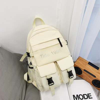 Pánsky batoh s veľkým priehradkou a nápisom