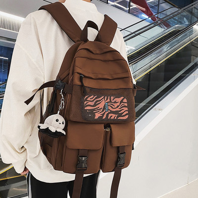 Pánsky batoh s veľkým priehradkou a nápisom