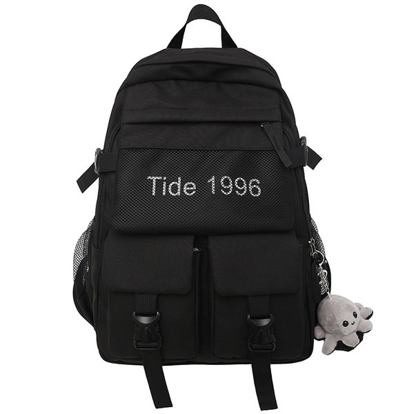 Pánsky batoh s veľkým priehradkou a nápisom