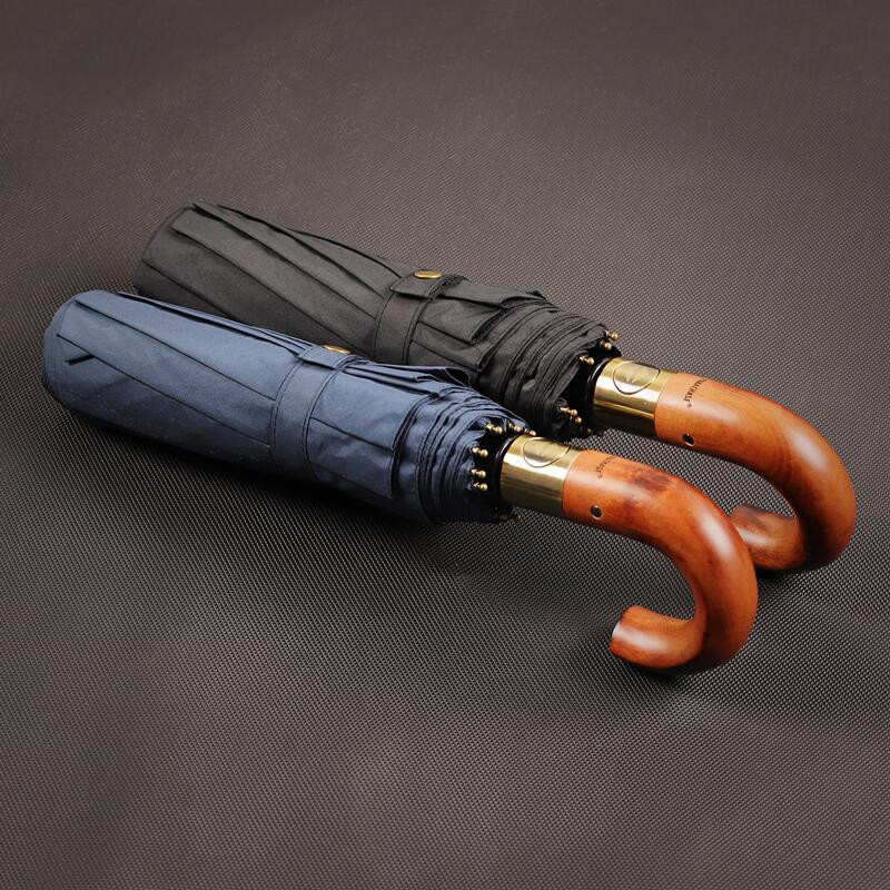 PARACHASE 300T 10k vystužený vetruodolný obchodný reklamný dáždnik slnečný luxusný dáždnik do dažďa pre ženy modrý čínsky