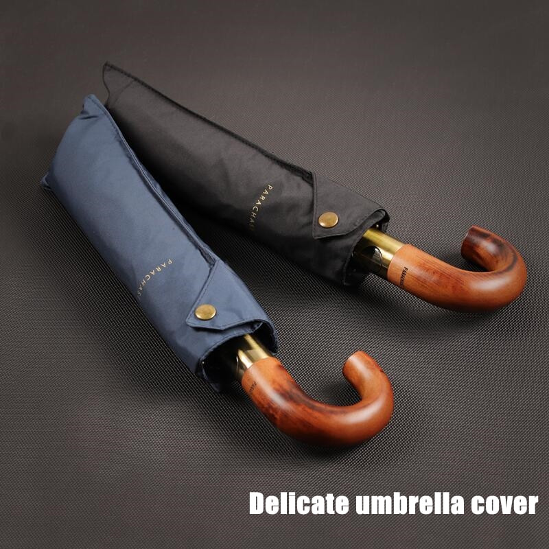 PARACHASE 300T 10k vystužený vetruodolný obchodný reklamný dáždnik slnečný luxusný dáždnik do dažďa pre ženy modrý čínsky