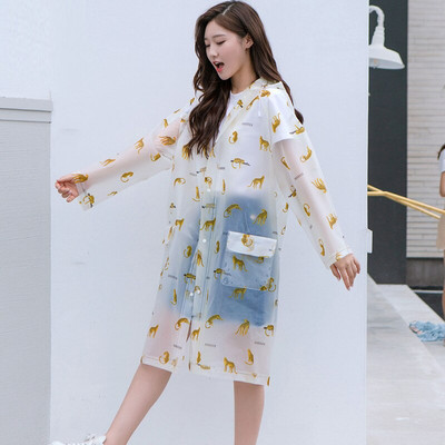 Univerzálny nepremokavý pršiplášť pre ženy a mužov na turistiku, turistiku a outdoor, dlhý dažďový vetrovka, módny priehľadný pršiplášť pre dospelých