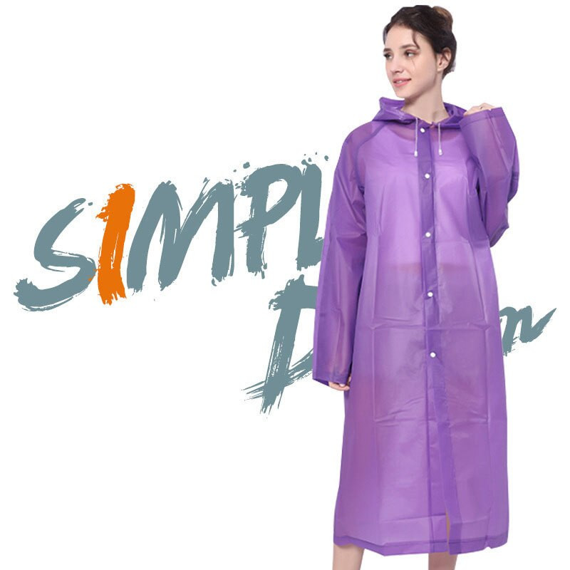 Jednorazový zahustený pršiplášť pre dospelých, outdoorový, cestovný, módny, ľahký jednorazový pršiplášť