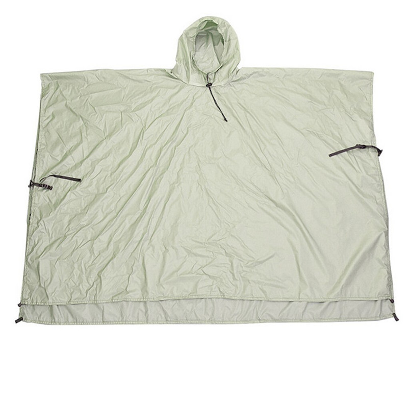 Univerzálny pršiplášť pre dospelých, módna ultraľahká mikina s kapucňou, dažďové pončo, slnečný prístrešok, silikónový, vonkajšie lezecké núdzové vybavenie