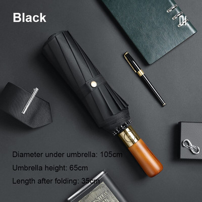 Umbrelă de afaceri nouă, complet automată, trei umbrelă pliabilă pentru bărbați, femei, umbrelă de ploaie pentru femei, umbrelă de lux rezistentă la vânt pentru bărbați
