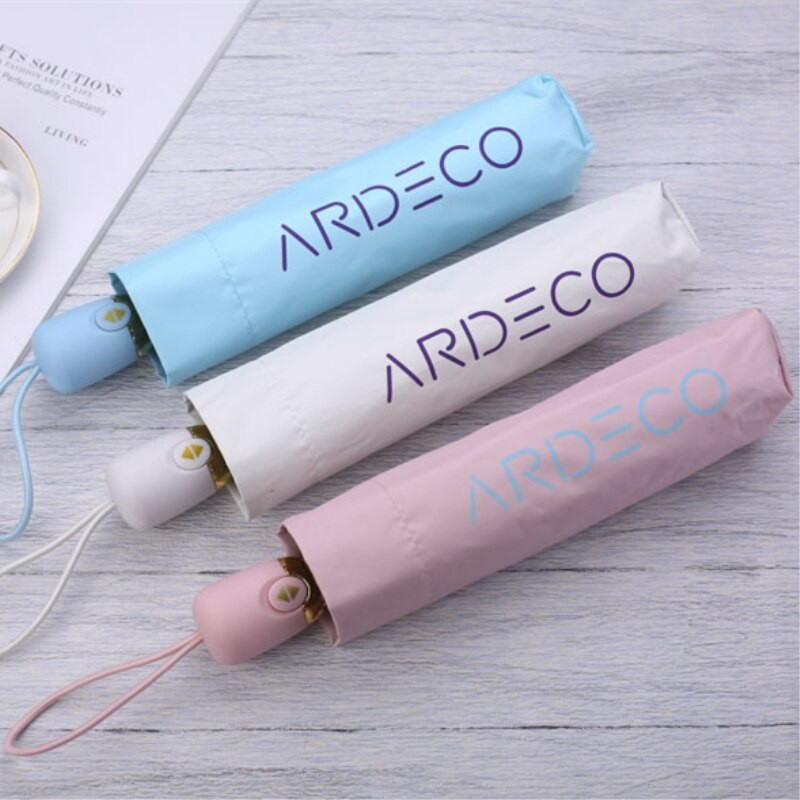 Luxusné značky Vysokokvalitný automatický dáždnik Camellia, dáždnik proti dažďu pre ženy a mužov, skladací UV slnečný priehľadný slnečník