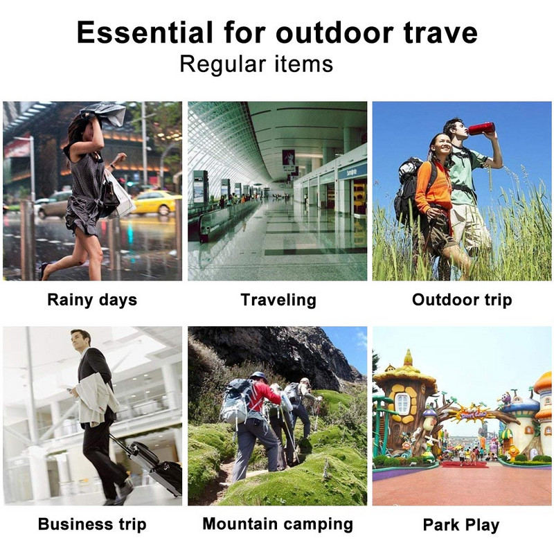 Móda pre ženy, mužov, priehľadný pršiplášť z EVA, prenosný, vonkajší, cestovný, nepremokavý, kempingový, s kapucňou, plastový pršiplášť