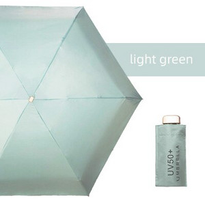 Umbrelă de soare Mini umbrelă foarte mică Umbrelă de vinil de buzunar Protecție solară și protecție ultravioletă Umbrelă de soare