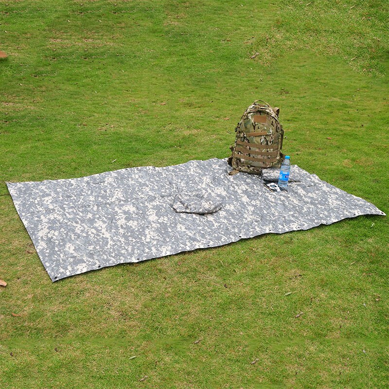 Maskovací skladací pršiplášť na turistiku, prenosný taktický pončo pre mužov, nepremokavý turistický zbaliteľný pršiplášť, armádny pršiplášť