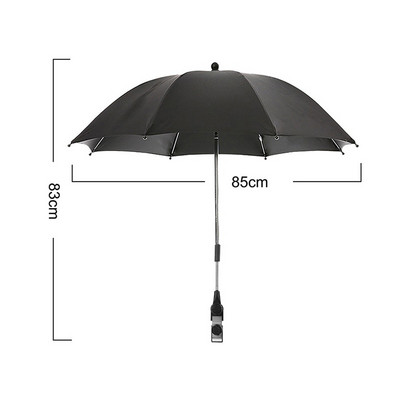 Suport pentru umbrelă pentru cărucior pentru copii, flexibil, reglabil