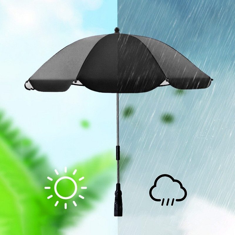 Suport pentru umbrelă pentru cărucior pentru copii, flexibil, reglabil