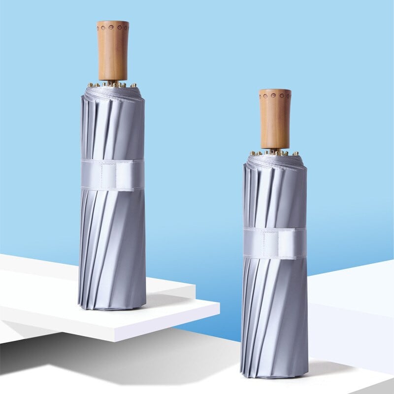 Silný vetruodolný 3-skladací manuálny dáždnik 16K pre mužov, slnečník pre ženy, veľké dáždniky do dažďa, super ochrana pred slnkom a UV žiarením