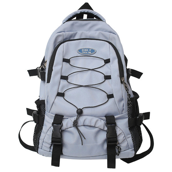 Pánsky textilný batoh so zapínaním na zips a bočnými vreckami