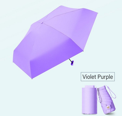 Vreckové dáždniky Anti UV mini dáždnik šesť-skladací slnečník slnečník malý dáždnik ženy ochrana pred slnkom prenosný na cesty