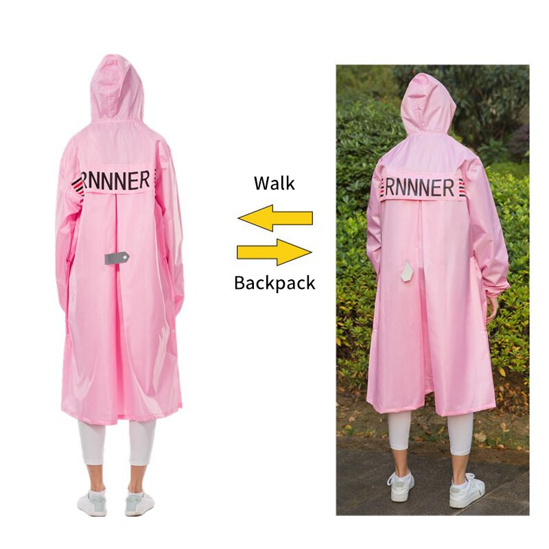 Pelernă de ploaie femei bărbați impermeabilă îngroșată impermeabilă impermeabilă turism drumeții în aer liber poncho de ploaie haină de ploaie cu glugă