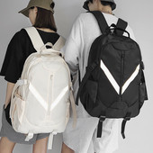 Muški tekstilni ruksak s patentnim zatvaračem