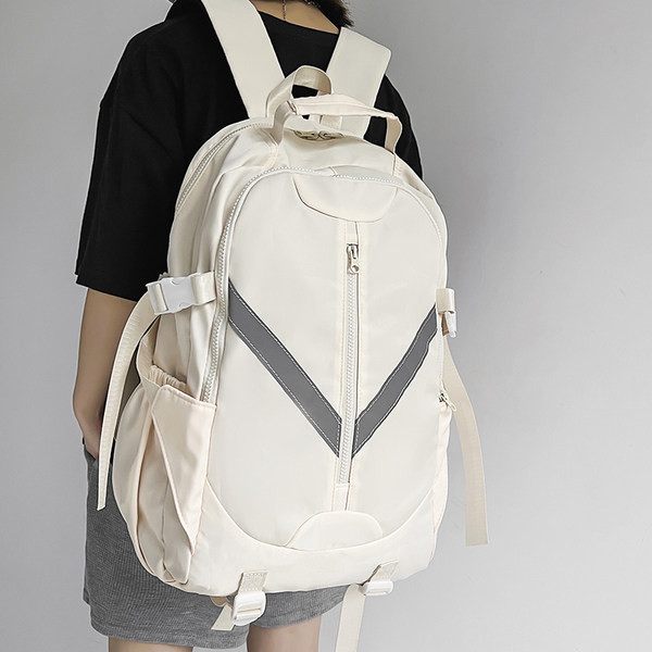 Muški tekstilni ruksak s patentnim zatvaračem