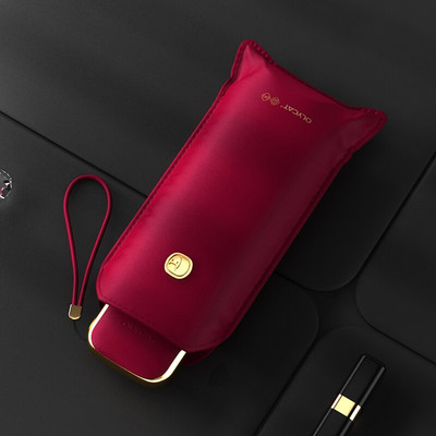 Automatinis skėtis Lietaus Mergaitės Ultra Light Travel Apsaugos nuo saulės Skėtis Girl Anti-UV nešiojamas rankinis sulankstomas skėtis