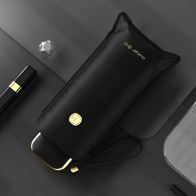 Automatinis skėtis Lietaus Mergaitės Ultra Light Travel Apsaugos nuo saulės Skėtis Girl Anti-UV nešiojamas rankinis sulankstomas skėtis