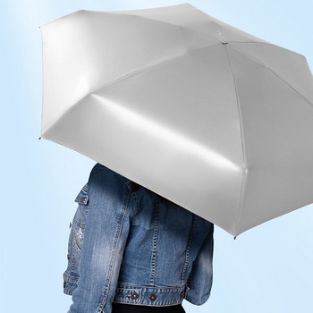 Πολυτελής Μίνι γυναικεία ομπρέλα Αντι-υπεριώδης Ομπρέλες Υπαίθριες Φορητές Ομπρέλες Ταξιδίου UV Πτυσσόμενες ομπρέλες βροχής