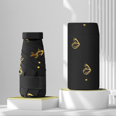 Luksuzni mini ženski kišobran Anti-ultraljubičasti suncobran Vanjski UV prijenosni putni suncobran Sklopivi kišobrani