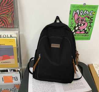 Rucsac cu logo unisex pentru bărbați și femei, cu închidere cu fermoar