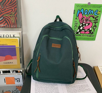 Rucsac cu logo unisex pentru bărbați și femei, cu închidere cu fermoar