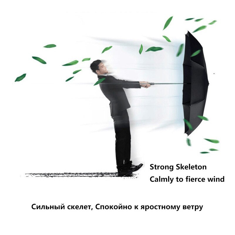 125 cm veľký automatický dáždnik najvyššej kvality, 3-násobný, vetruodolný, 10K, veľký vonkajší dáždnik do auta, mužský, ženský, paraguay, slnečník