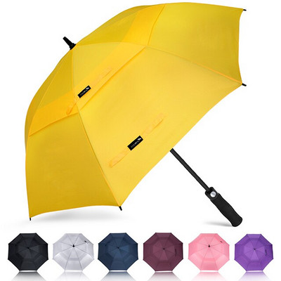 Golfový dáždnik ZOMAKE 68 palcov s dvojitou strieškou, vetraním, nepremokavým, automatickým otvárateľným dáždnikom pre mužov a ženy