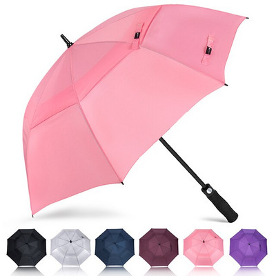 Golfový dáždnik ZOMAKE 68 palcov s dvojitou strieškou, vetraním, nepremokavým, automatickým otvárateľným dáždnikom pre mužov a ženy