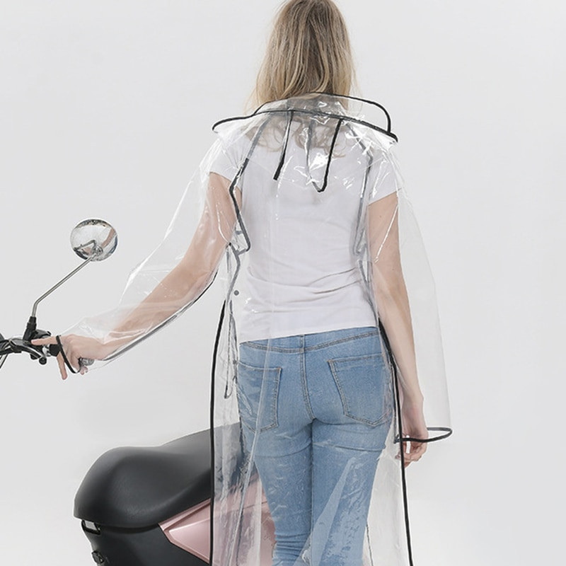 Dlhý priehľadný pršiplášť z EVA materiálu, dámska nepriepustná nepremokavá bunda, plášť na turistiku, cestovanie, kempovanie, dospelých, mužov, módny pršiplášť