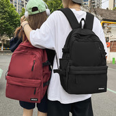 Muški ležerni tekstilni ruksak s logotipom i prednjim džepom