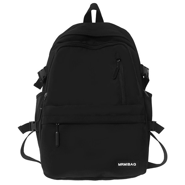 Muški ležerni tekstilni ruksak s logotipom i prednjim džepom