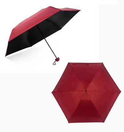 1 ks mini skladací dáždnik krásny dáždnik v tvare kapsuly dáždnik proti dažďu a slnku slnečník proti UV žiareniu malé vreckové dáždniky pre ženy deti