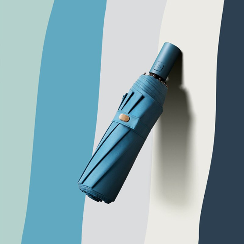 Jednoduchý dizajn, priehľadný dáždnik, automatický, rovnaký farebný náter, ochrana pred slnkom, dáždniky, dáždniky pre ženy, skladacie, čierne, pánske, paraguay