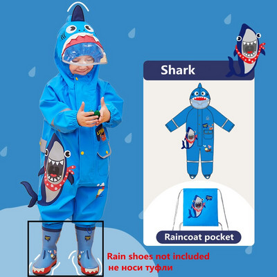 Najluxusnejší detský okrídlený jednorožec pršiplášť pre deti, kreslený film s dinosaurom, nepremokavý pršiplášť pre dievčatá, pončo, nepriepustný pre chlapcov, skákacie skákačky