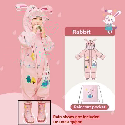 Najluxusnejší detský okrídlený jednorožec pršiplášť pre deti, kreslený film s dinosaurom, nepremokavý pršiplášť pre dievčatá, pončo, nepriepustný pre chlapcov, skákacie skákačky