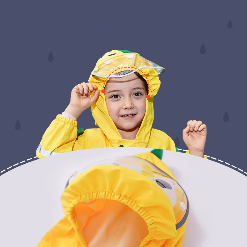 Najluxusnejší detský okrídlený jednorožec pršiplášť pre deti, kreslený film s dinosaurom, nepremokavý pršiplášť pre dievčatá, pončo, nepriepustný pre chlapcov, skákacie skákačky