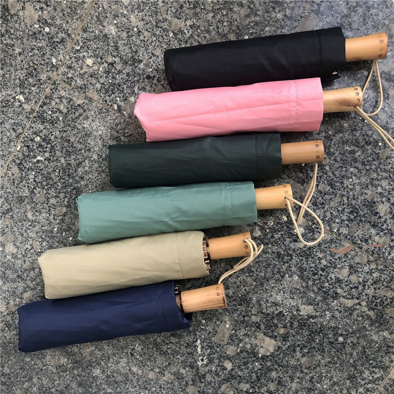 Vintage dáždnik 16 kostí ľahký hliníkový zliatina daždivý pevný skladací vetruodolný veľký dáždnik muži dážď ženy darček slnečník