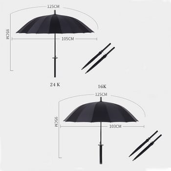 Καυτές εκπτώσεις 2019 Μεγάλης ποιότητας Ομπρέλα ανδρών Rain Woman Αντιανεμικές Μεγάλες Ομπρέλες Ανδρικές Γυναικείες Μεγάλη ομπρέλα για ήλιο για εξωτερικούς χώρους Parapluie