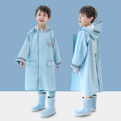Detský veľmi hrubý pršiplášť Vonkajší nepremokavý pršiplášť Detský vetruodolný pončo Chlapci Dievčatá Stredoškolské oblečenie pre študentov pršiplášťov