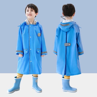 Detský veľmi hrubý pršiplášť Vonkajší nepremokavý pršiplášť Detský vetruodolný pončo Chlapci Dievčatá Stredoškolské oblečenie pre študentov pršiplášťov